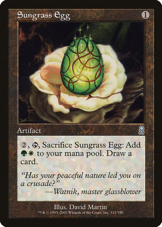 Sungrass Egg [Odyssey] | Rook's Games and More