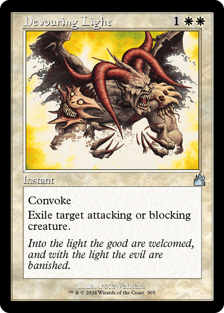 Devouring Light (Retro Frame) [Ravnica Remastered] | Rook's Games and More