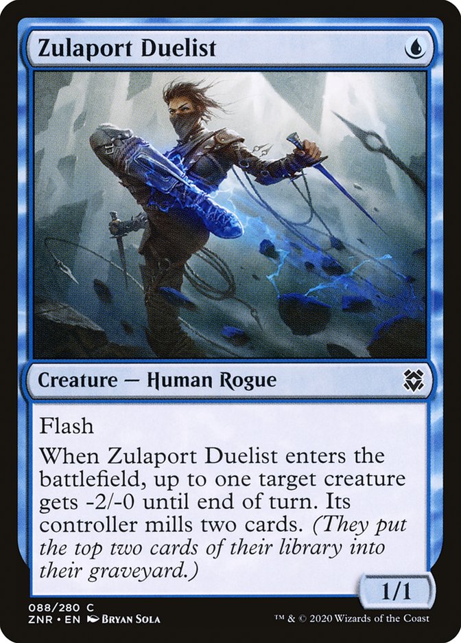 Zulaport Duelist [Zendikar Rising] | Rook's Games and More