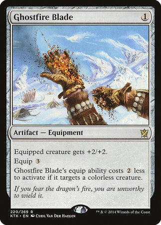 Ghostfire Blade [Khans of Tarkir] | Rook's Games and More
