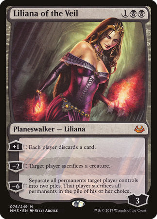 Liliana of the Veil [Modern Masters 2017] | Rook's Games and More