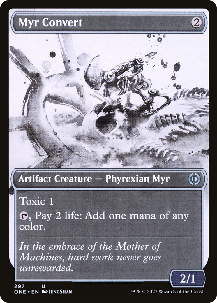 Myr Convert (Showcase Ichor) [Phyrexia: All Will Be One] | Rook's Games and More