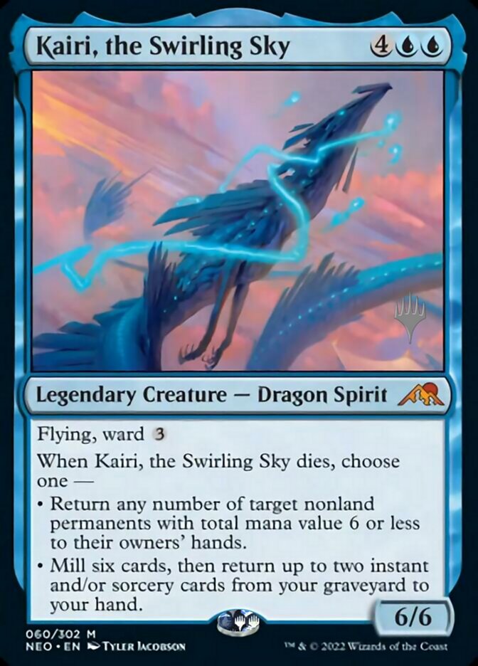 Kairi, the Swirling Sky (Promo Pack) [Kamigawa: Neon Dynasty Promos] | Rook's Games and More