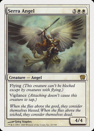 Serra Angel [Ninth Edition] | Rook's Games and More