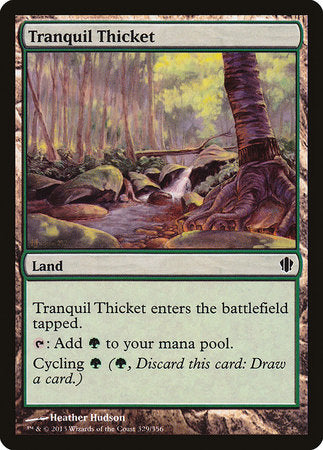 Tranquil Thicket [Commander 2013] | Rook's Games and More