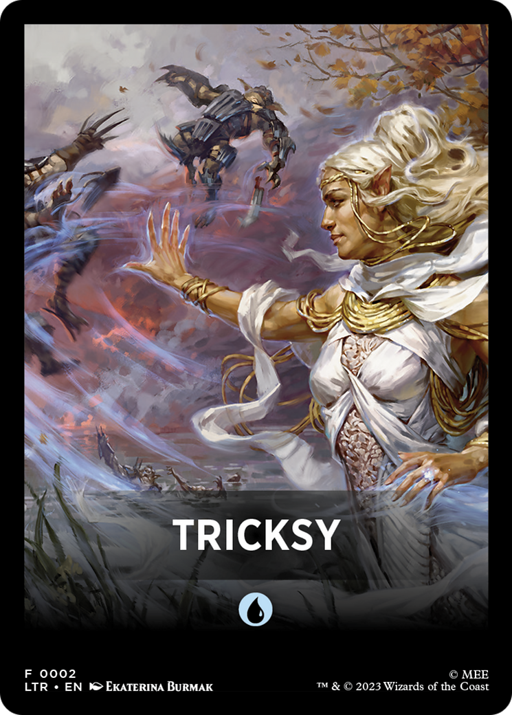 Tricksy Theme Card [The Lord of the Rings: Tales of Middle-Earth Tokens] | Rook's Games and More