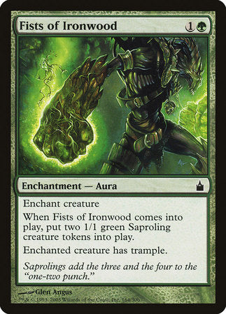 Fists of Ironwood [Ravnica: City of Guilds] | Rook's Games and More