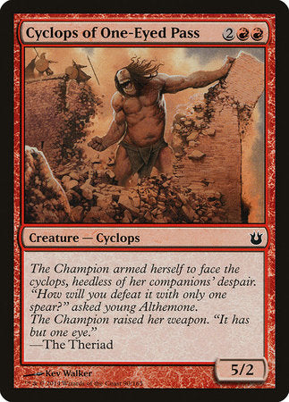 Cyclops of One-Eyed Pass [Born of the Gods] | Rook's Games and More