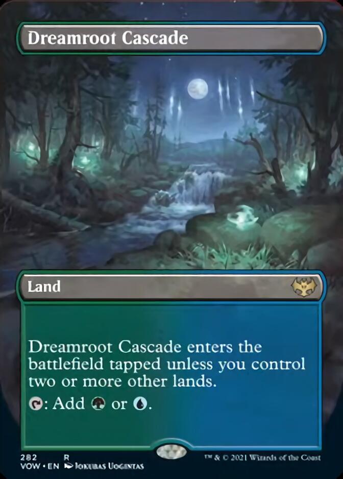 Dreamroot Cascade (Borderless) [Innistrad: Crimson Vow] | Rook's Games and More