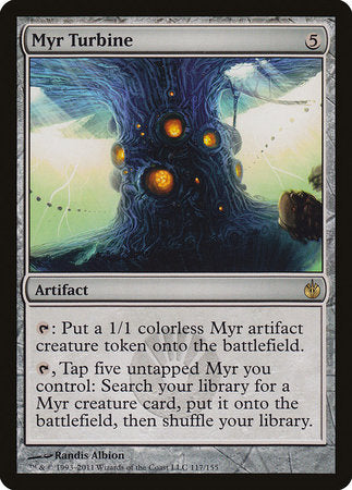 Myr Turbine [Mirrodin Besieged] | Rook's Games and More