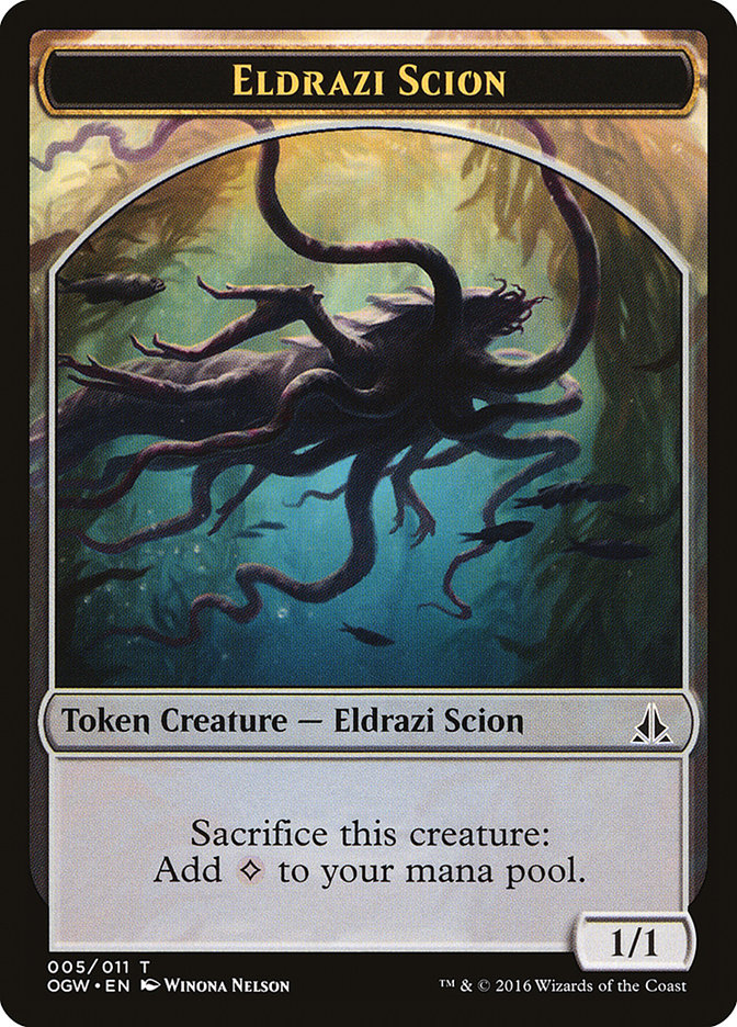 Eldrazi Scion (005/011) [Oath of the Gatewatch Tokens] | Rook's Games and More