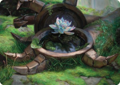 Timeless Lotus Art Card [Dominaria United Art Series] | Rook's Games and More