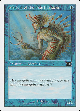 Merfolk of the Pearl Trident [Classic Sixth Edition] | Rook's Games and More