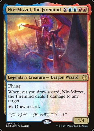 Niv-Mizzet, the Firemind [GRN Guild Kit] | Rook's Games and More