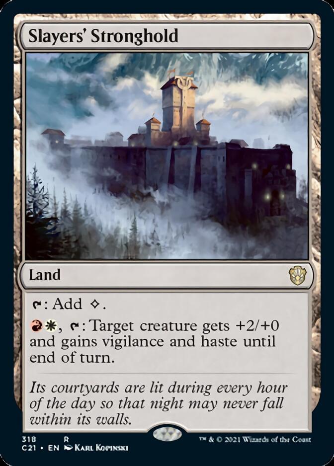 Slayers' Stronghold [Commander 2021] | Rook's Games and More