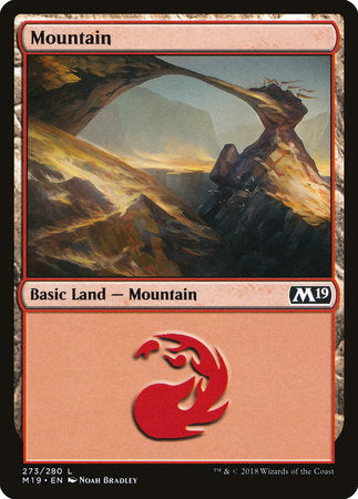 Mountain (273) [Core Set 2019] | Rook's Games and More