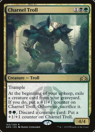 Charnel Troll [Guilds of Ravnica] | Rook's Games and More