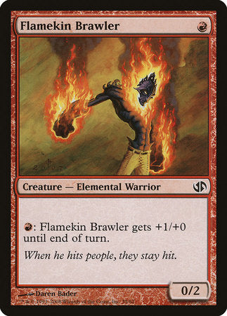 Flamekin Brawler [Duel Decks: Jace vs. Chandra] | Rook's Games and More