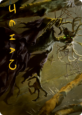 Old Stickfingers Art Card (Gold-Stamped Signature) [Innistrad: Midnight Hunt Art Series] | Rook's Games and More