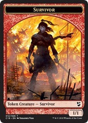 Survivor // Myr (023) Double-sided Token [Commander 2018 Tokens]
