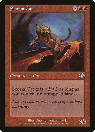 Scoria Cat [Prophecy] | Rook's Games and More