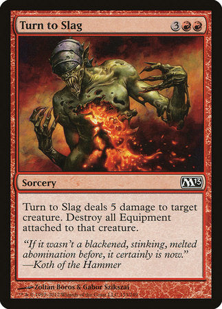 Turn to Slag [Magic 2013] | Rook's Games and More