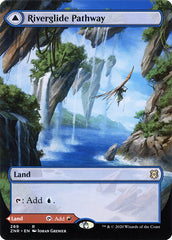 Riverglide Pathway // Lavaglide Pathway (Borderless) [Zendikar Rising] | Rook's Games and More