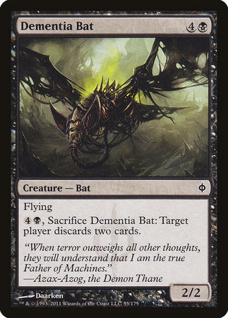 Dementia Bat [New Phyrexia] | Rook's Games and More