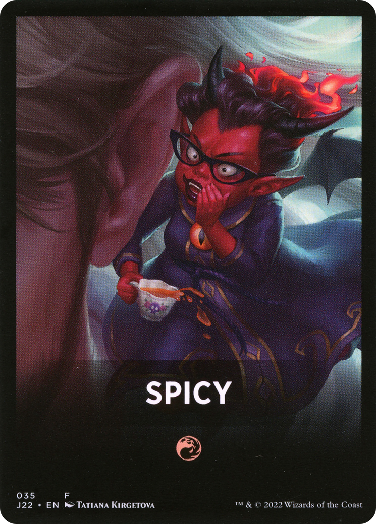 Spicy Theme Card [Jumpstart 2022 Front Cards] | Rook's Games and More