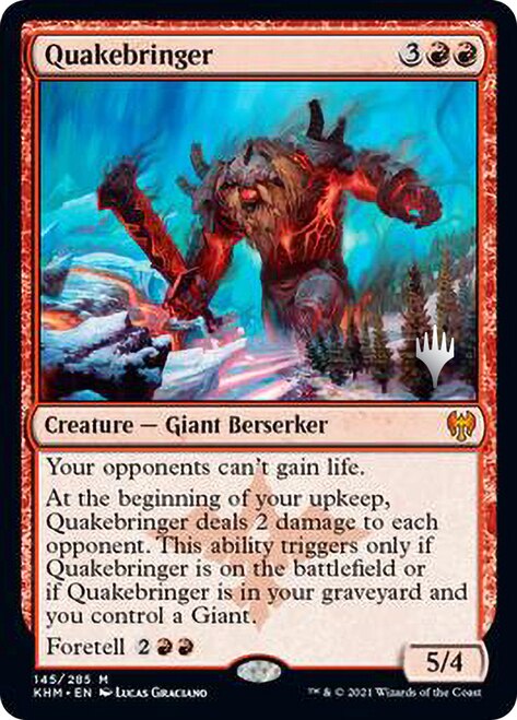 Quakebringer [Kaldheim Promo Pack] | Rook's Games and More