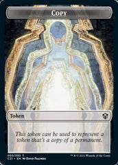 Copy // Construct Token (030) [Commander 2021 Tokens] | Rook's Games and More