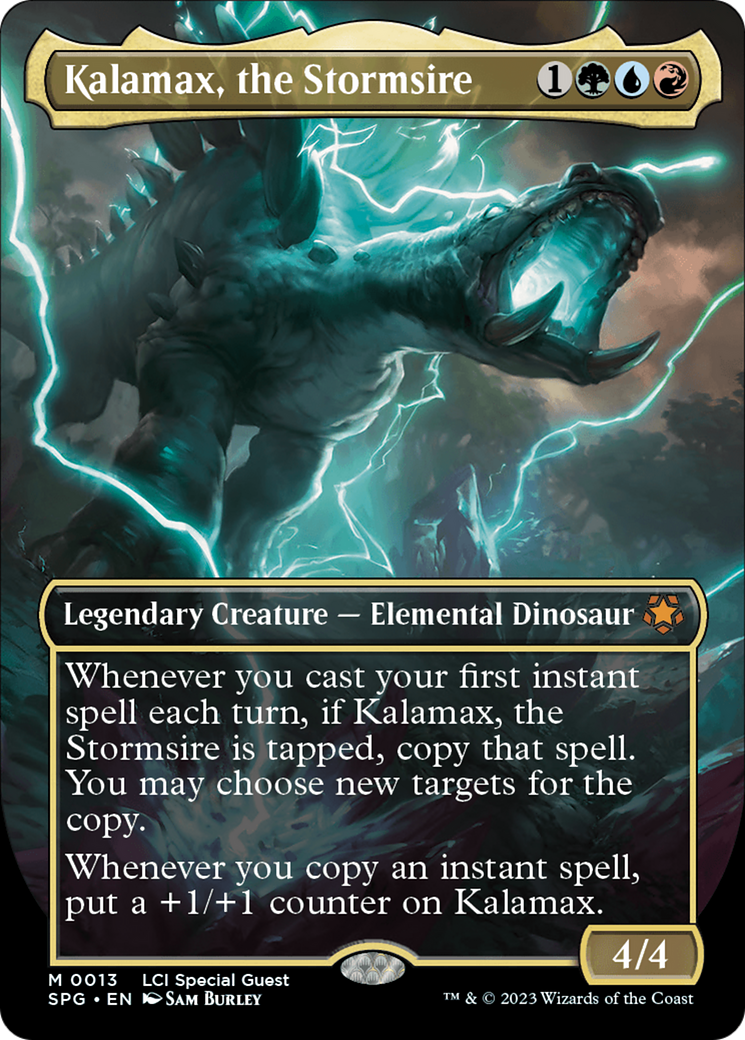 Kalamax, the Stormsire (Borderless) [The Lost Caverns of Ixalan Special Guests] | Rook's Games and More