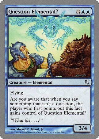 Question Elemental? [Unhinged] | Rook's Games and More