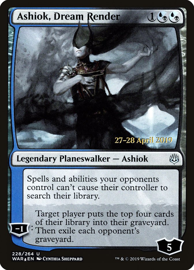 Ashiok, Dream Render  [War of the Spark Prerelease Promos] | Rook's Games and More