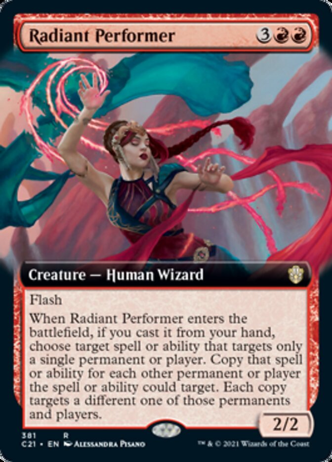 Radiant Performer (Extended) [Commander 2021] | Rook's Games and More