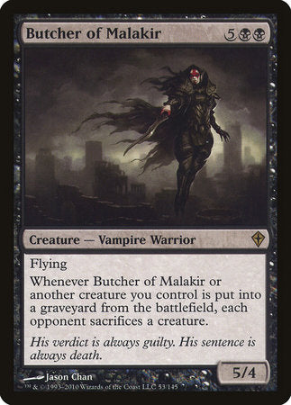 Butcher of Malakir [Worldwake] | Rook's Games and More