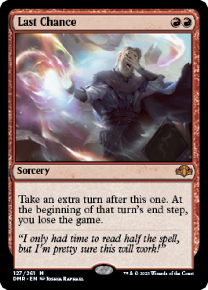 Last Chance [Dominaria Remastered] | Rook's Games and More