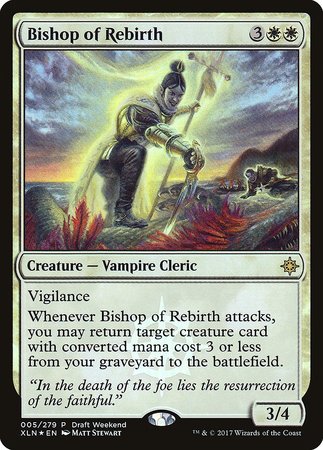 Bishop of Rebirth [Ixalan Promos] | Rook's Games and More