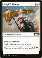 Knight's Pledge [Core Set 2019]
