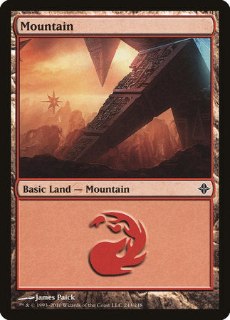 Mountain (243) [Rise of the Eldrazi] | Rook's Games and More