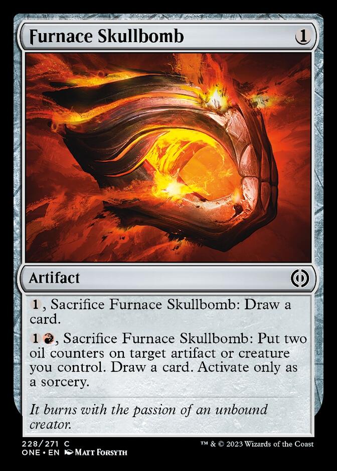Furnace Skullbomb [Phyrexia: All Will Be One] | Rook's Games and More