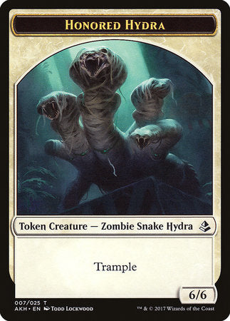 Honored Hydra Token [Amonkhet Tokens] | Rook's Games and More