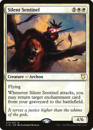 Silent Sentinel [Commander 2018] | Rook's Games and More