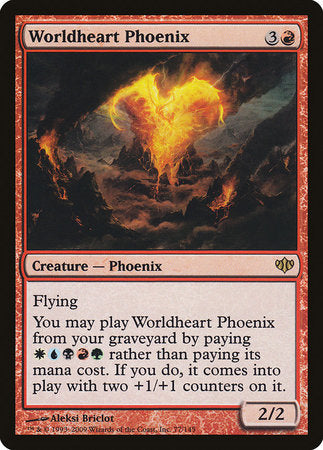 Worldheart Phoenix [Conflux] | Rook's Games and More