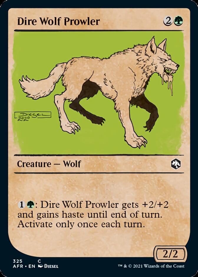 Dire Wolf Prowler (Showcase) [Dungeons & Dragons: Adventures in the Forgotten Realms] | Rook's Games and More
