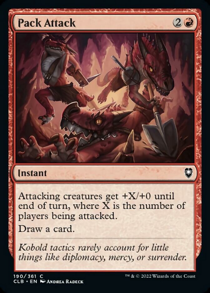 Pack Attack [Commander Legends: Battle for Baldur's Gate] | Rook's Games and More