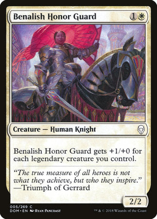 Benalish Honor Guard [Dominaria] | Rook's Games and More