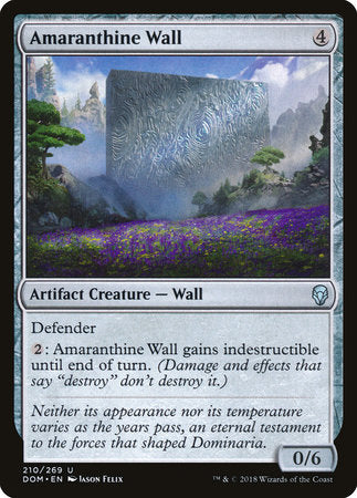 Amaranthine Wall [Dominaria] | Rook's Games and More