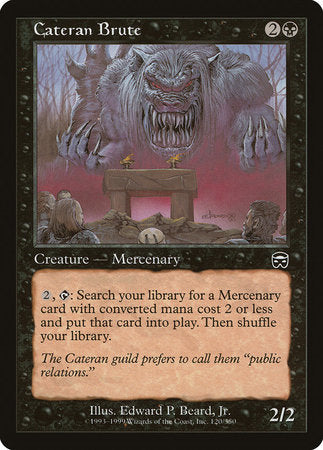 Cateran Brute [Mercadian Masques] | Rook's Games and More