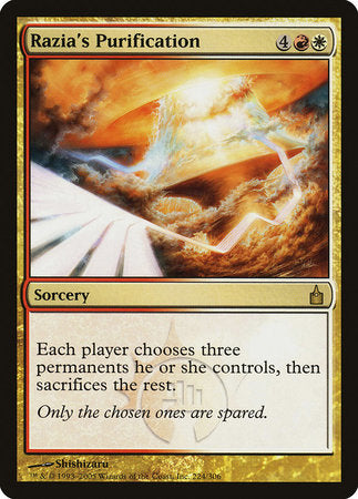 Razia's Purification [Ravnica: City of Guilds] | Rook's Games and More